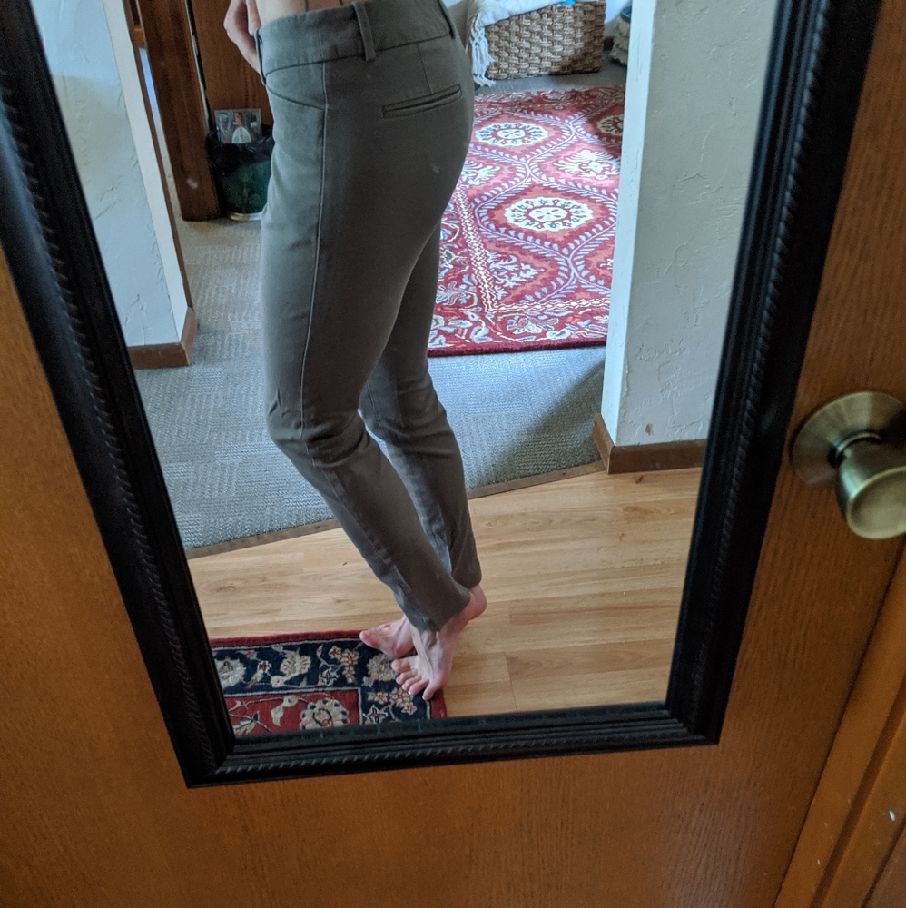 Stretch dress skinny pants